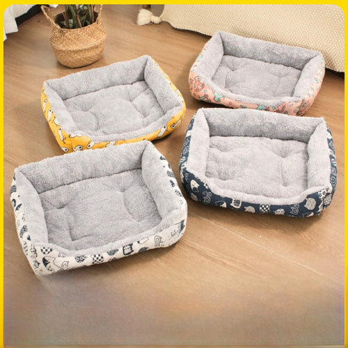 Cama para mascotas de cuatro estaciones