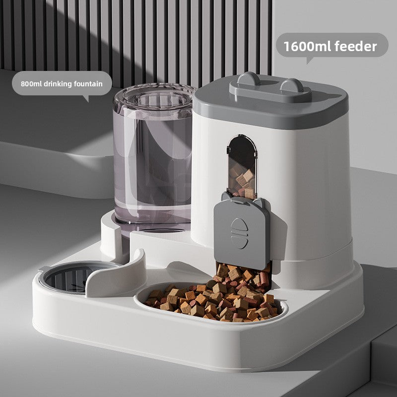 Dispensador automático de comida y agua para perros y gatos