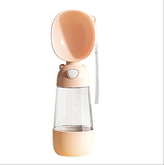 Portable Dog Water Bottle ? Travel Bowl & Food Container for Pets