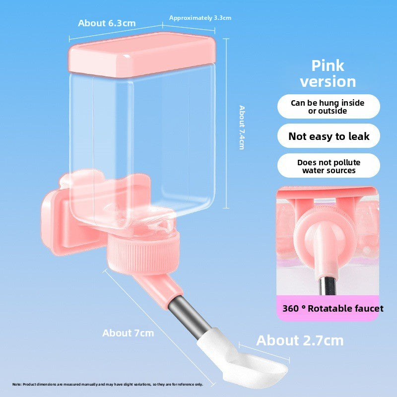 Dispensador automático de agua para pájaros
