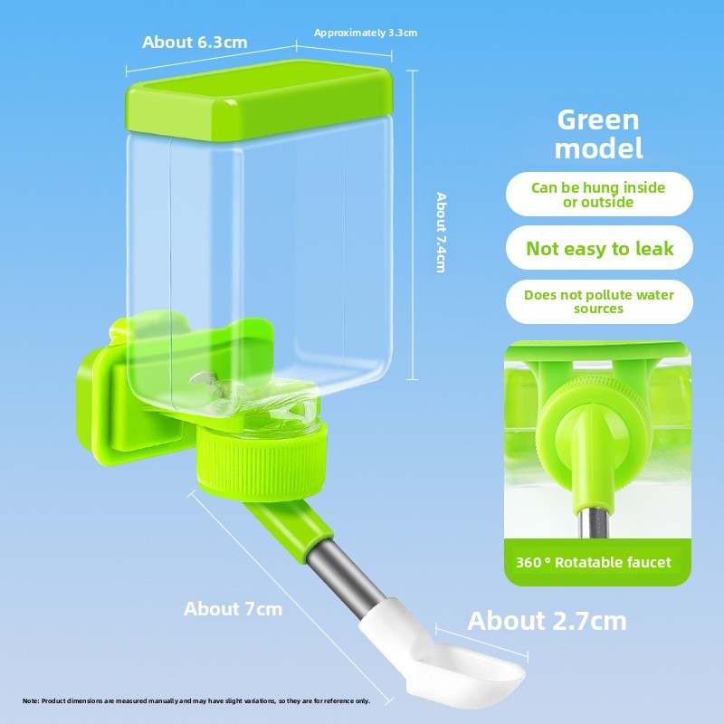 Dispensador automático de agua para pájaros