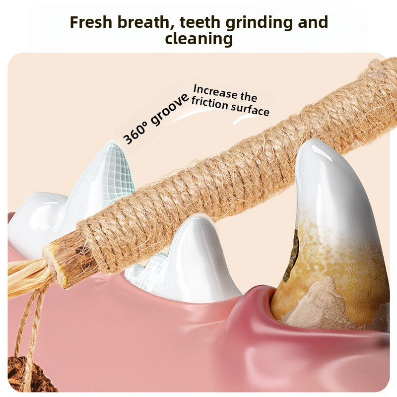 Cat Toy Bell Molar Chewing Stick
