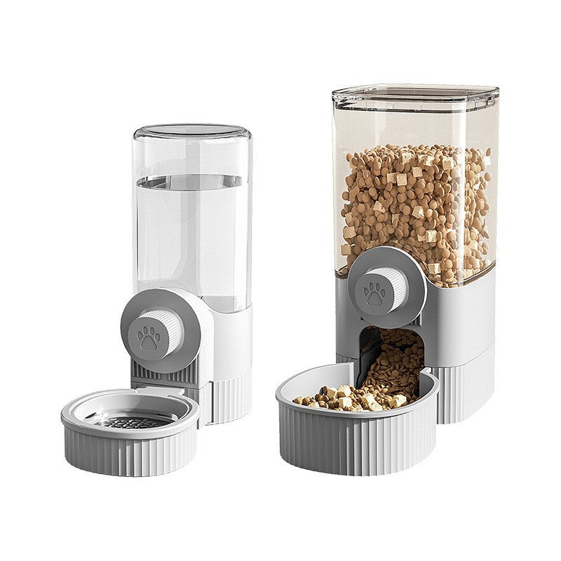 Hanging Pet Food and Water Dispenser