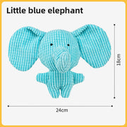 Pequeño elefante azul