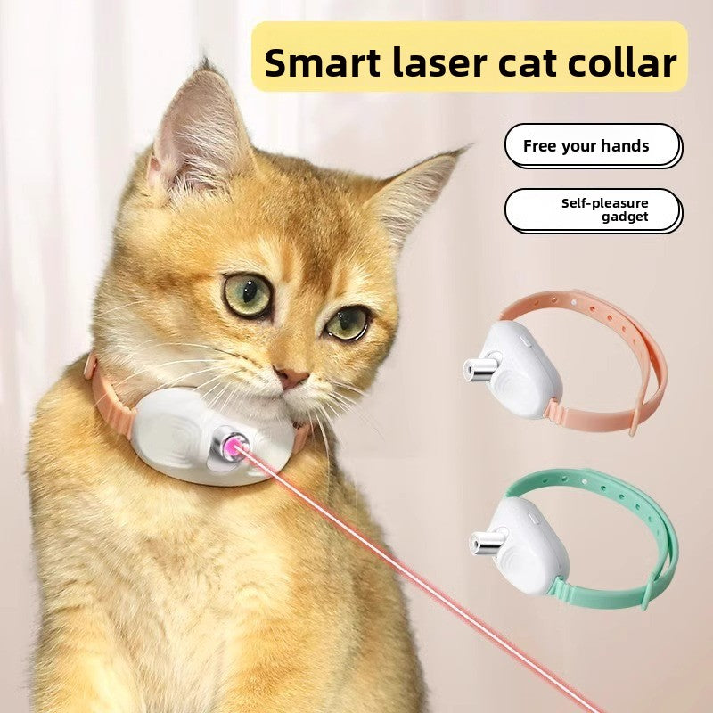 Automatic Infrared Cat Laser Collar Toy