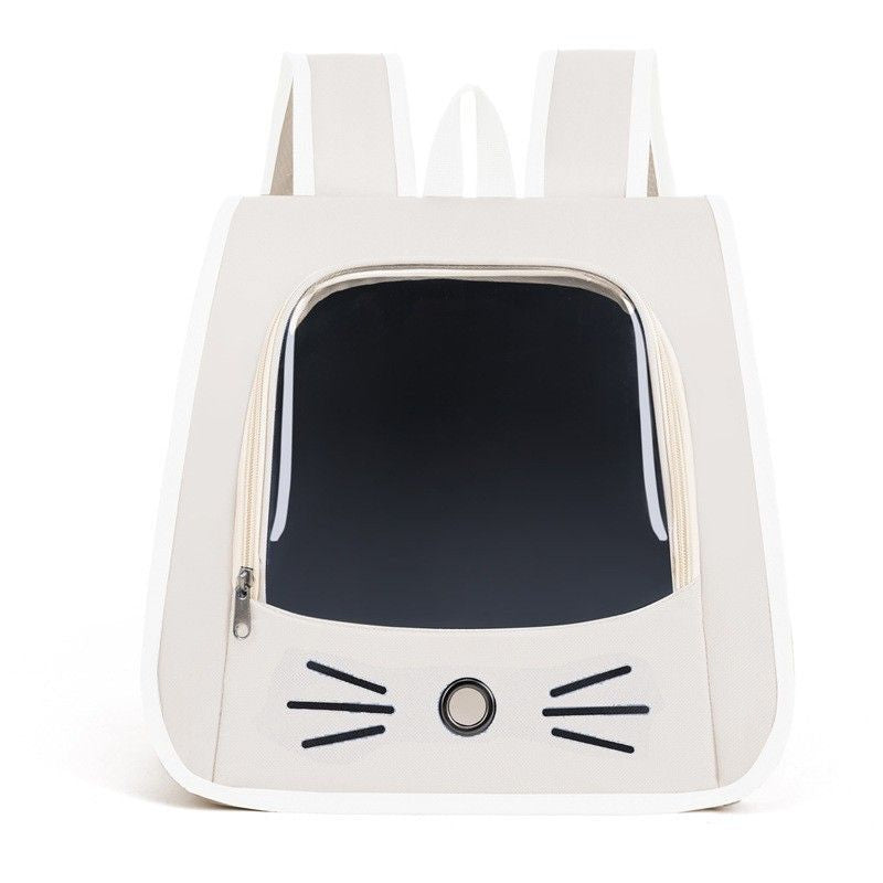 Mochila transportín de gran capacidad para mascotas
