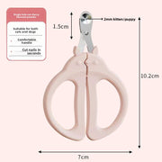 Cortauñas rosa para chinchillas pequeñas de un solo orificio (talla S)