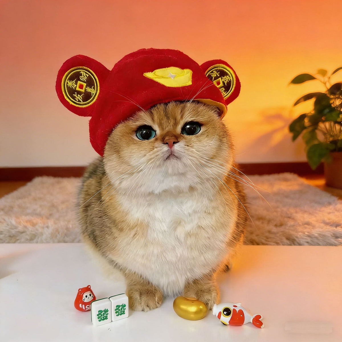 Gorro divertido de animales para mascotas