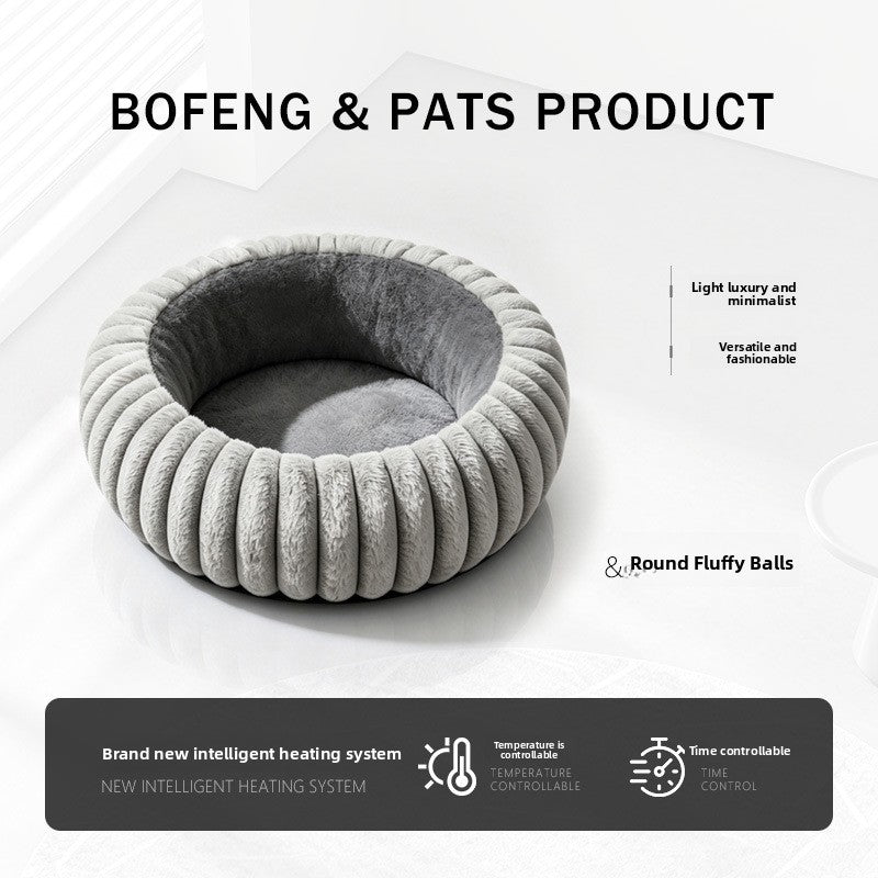 USB Heated Pet Bed for Cats Dogs
