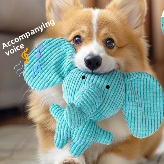 Juguetes de peluche con sonido para mascotas