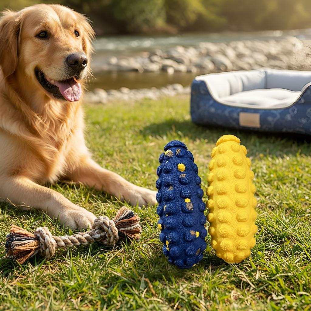 Pet entertainment toy ball