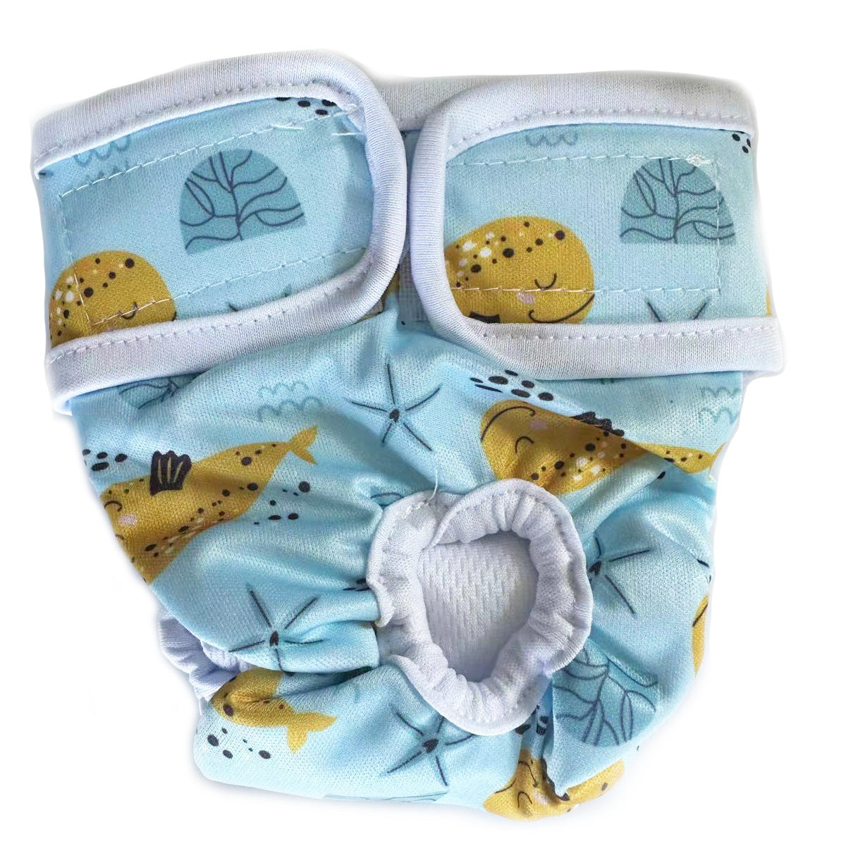 Cartoon Print Dog Menstrual Pants for Female Pets