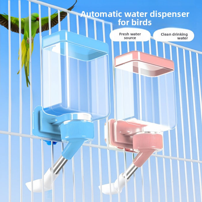 Dispensador automático de agua para pájaros