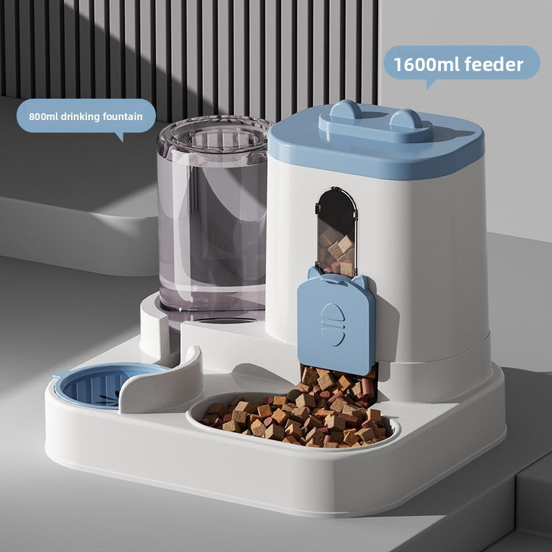 Dispensador automático de comida y agua para perros y gatos